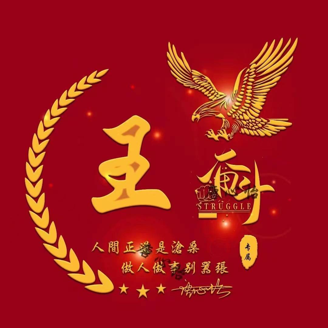 用你名字制作微信头像,79张大展宏图励志姓氏头像,不要错过