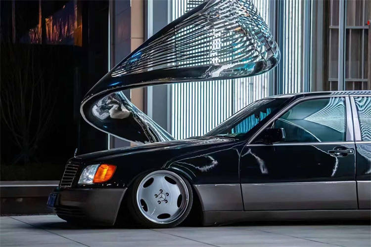 重现姿态#虎头奔w140改装airbft空气悬挂案例_搜狐汽车_搜狐网