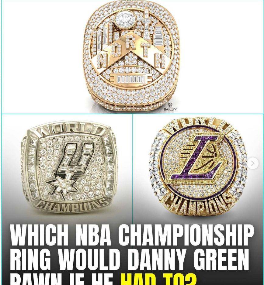 丹尼·格林是在多支球队赢得总冠军的nba球员之一,这意味着他拥有各种