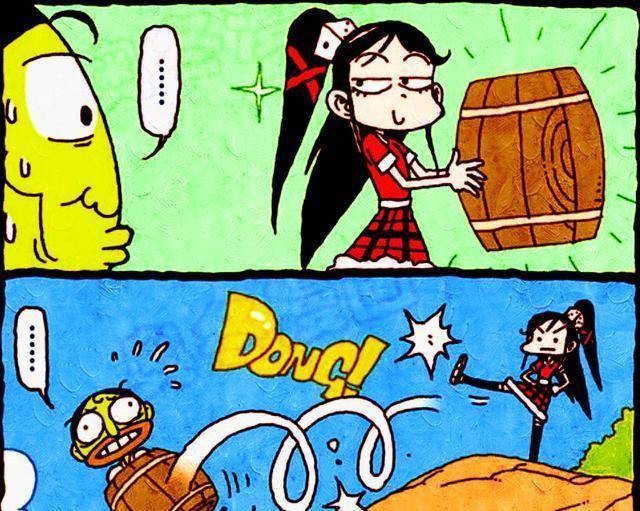 高茜"手工帝"心灵手巧,星学姐"大胃王"食量惊人,奋豆心里苦_女神_漫画