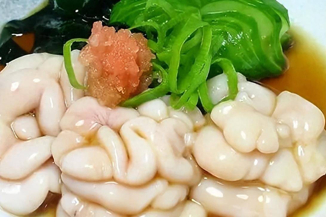 食物形状"不可描述",类似"脑浆",烹调方法多为刺身,火锅,烧烤.2.
