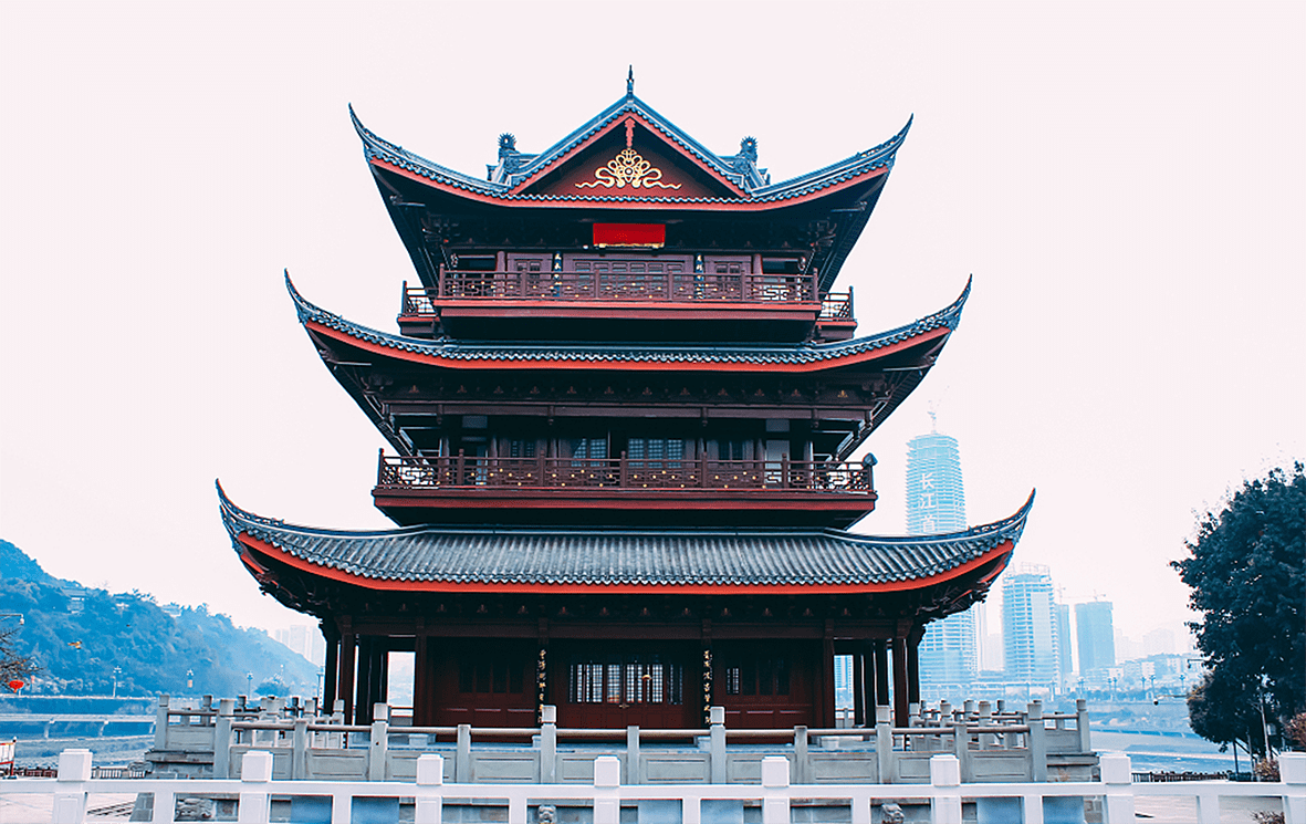 夹镜楼实景图(华采堂企业供图)夹镜楼实景图(图片