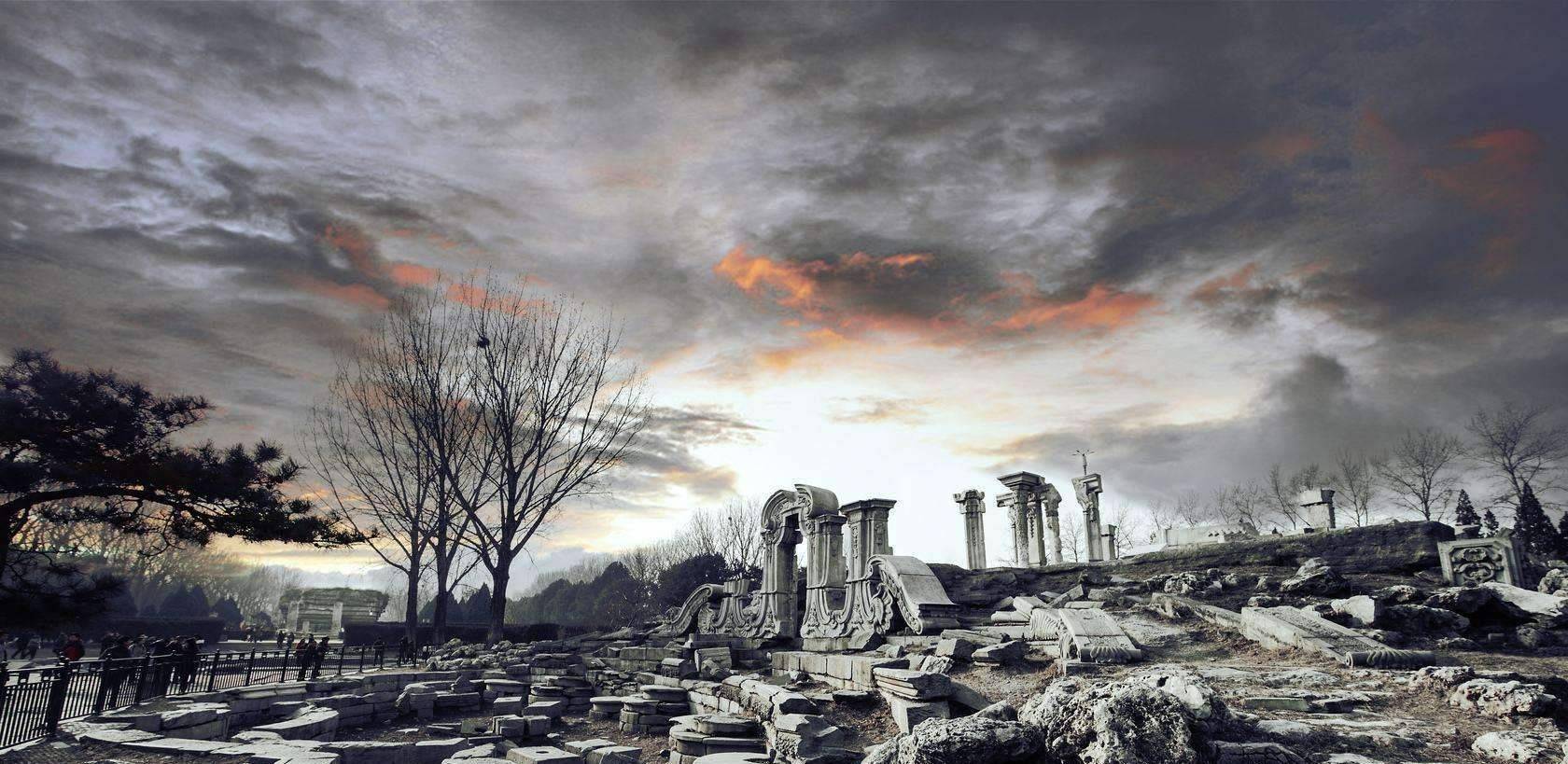 圆明园被毁前是啥样?照片公布,犹如仙境,美到让人落泪_建筑_中国_因为