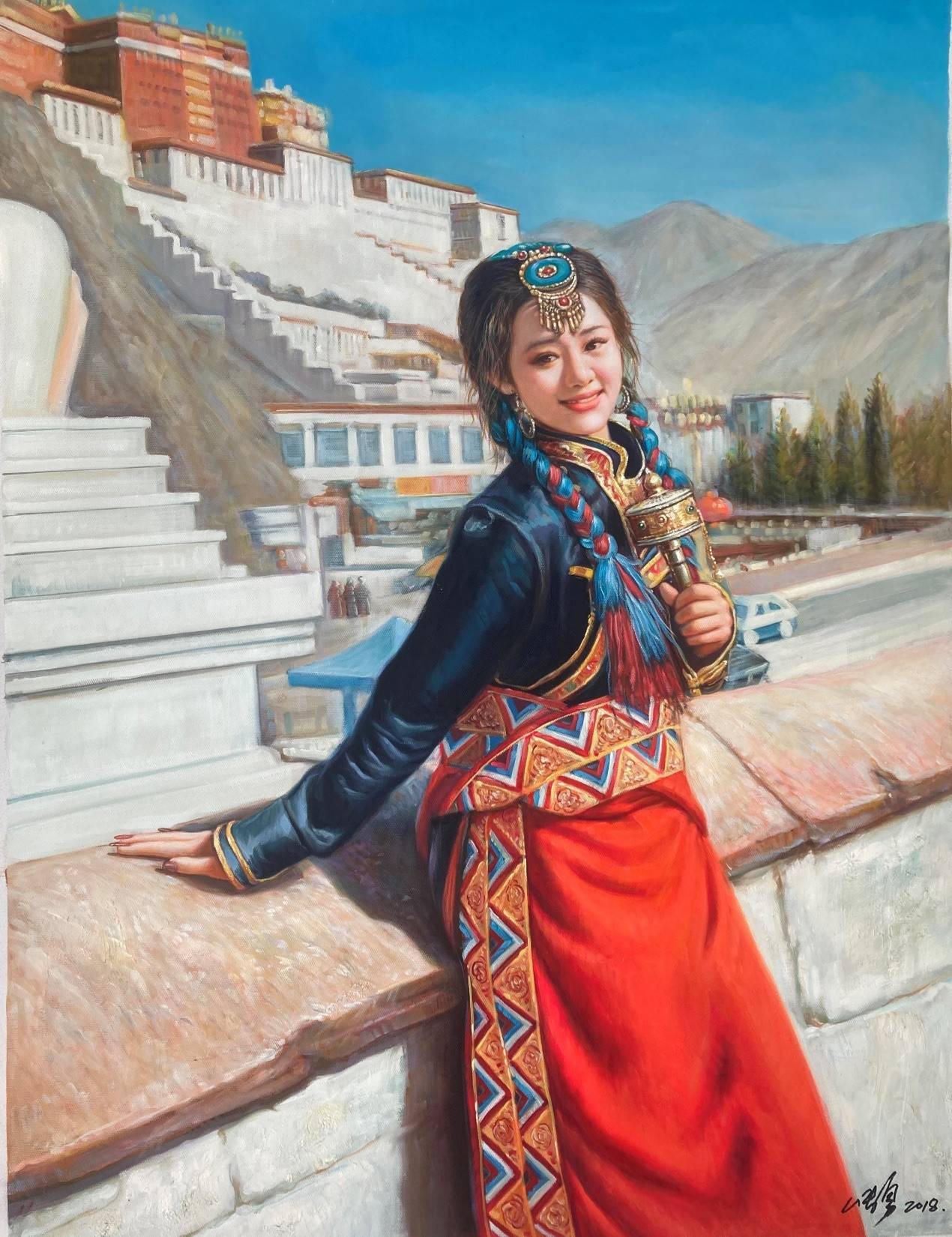 中国青年油画家领军人物——张勇_创作_张永_传承