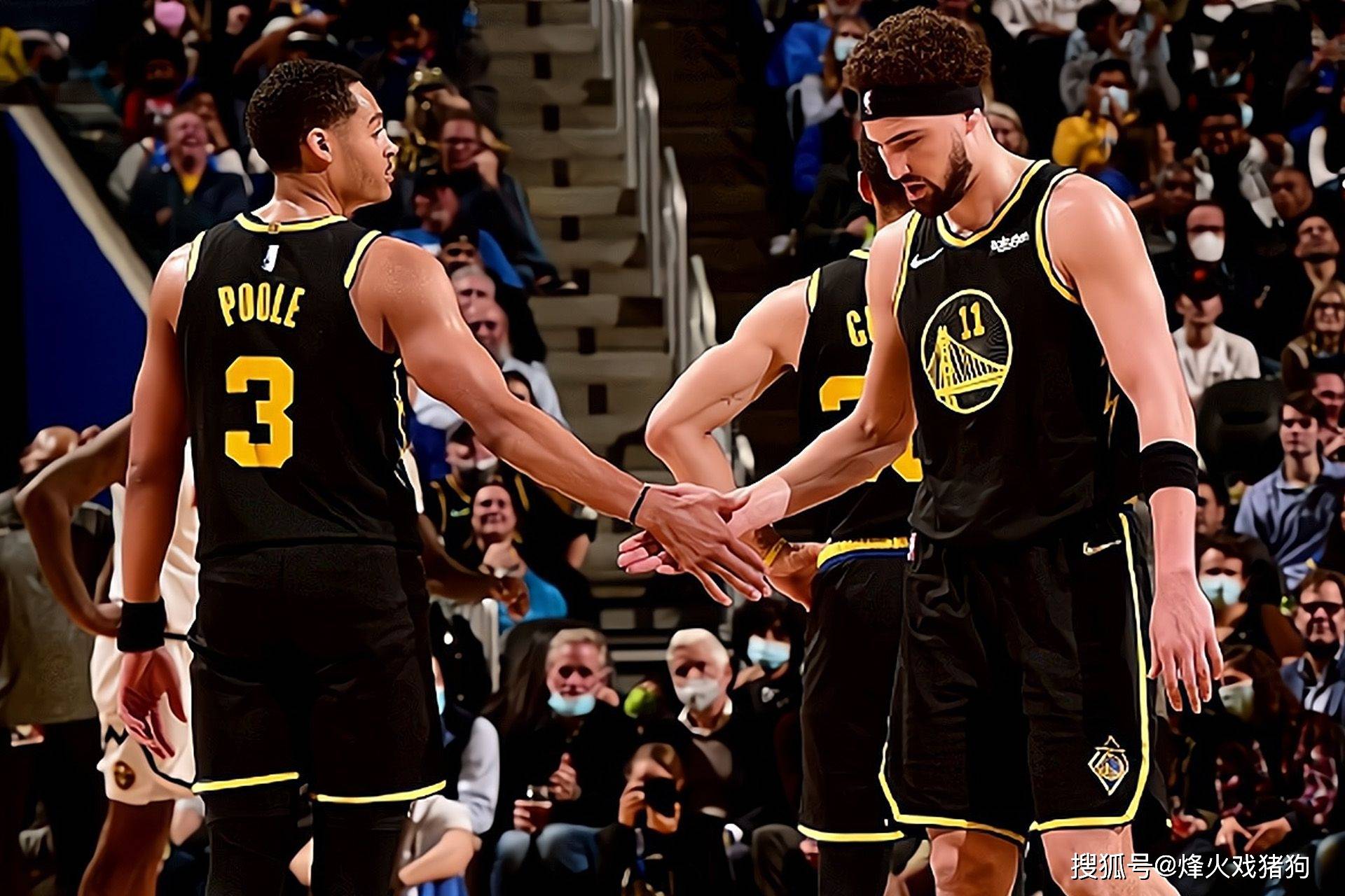 汤普森_库里_勇士队