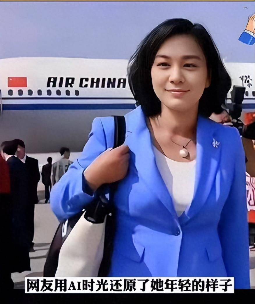 疑似年轻华春莹的照片被泄露,长得像邓丽君,个人履历惊人