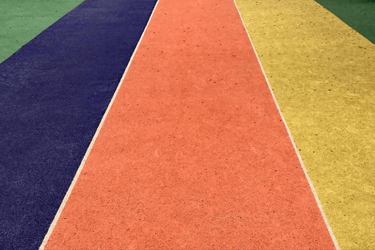 epdm塑胶面层不同颜色分隔_材料_性能_设备