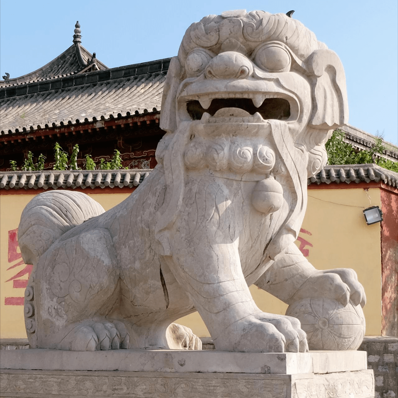 石狮子雌雄您能分辨出来吗?请分享您的经验_雕刻_鬃毛_异貌