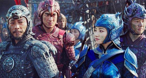 景甜在魔幻大片《长城》里,和国际巨星马特达蒙合作,可怜的刘德华等一