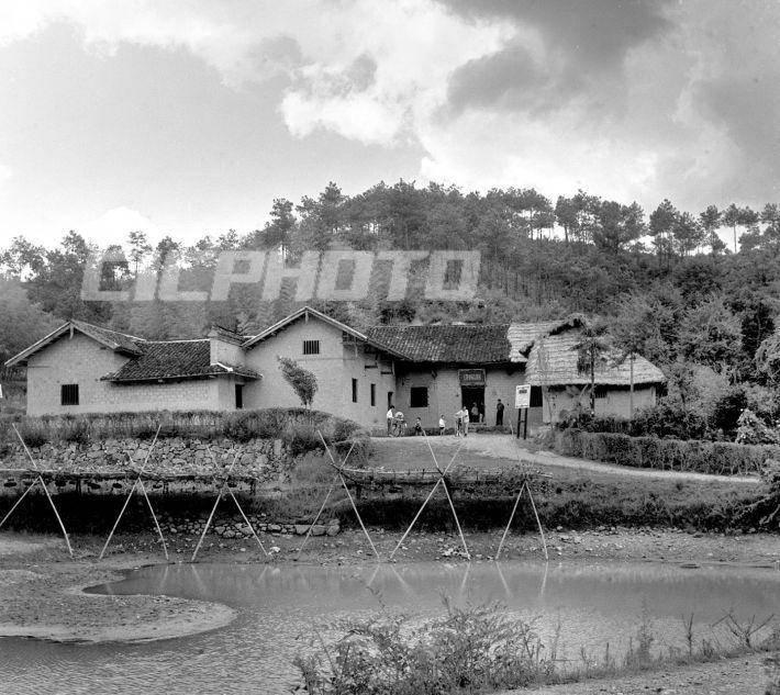 湘潭韶山市五六十年代老照片_韶山乡_灌区_工程总队