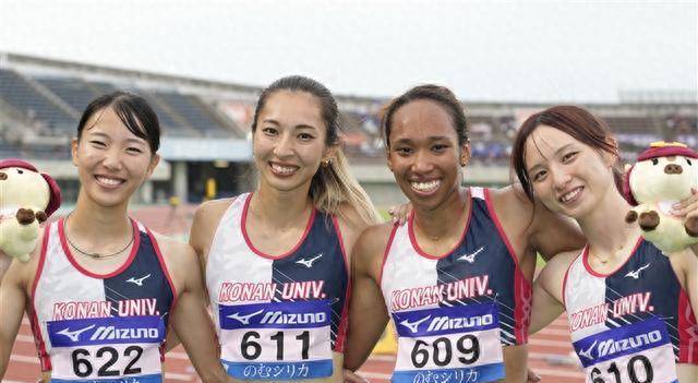 甲南大学包揽女子短跑比赛!