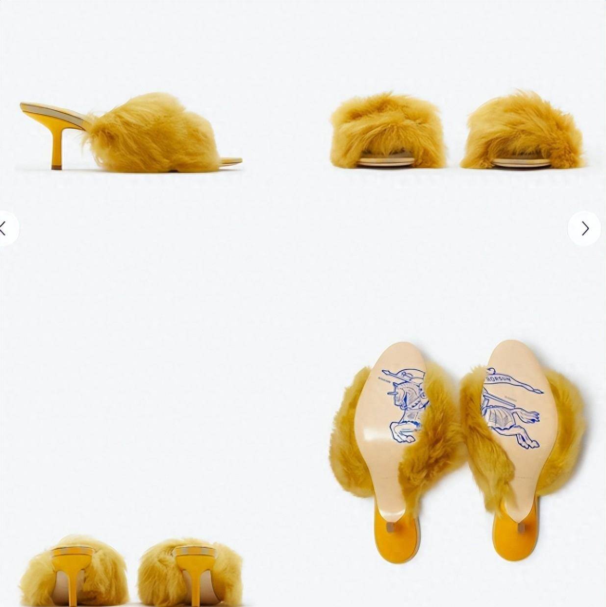 burberry|每个女生都无法拒绝的毛茸茸的高跟鞋