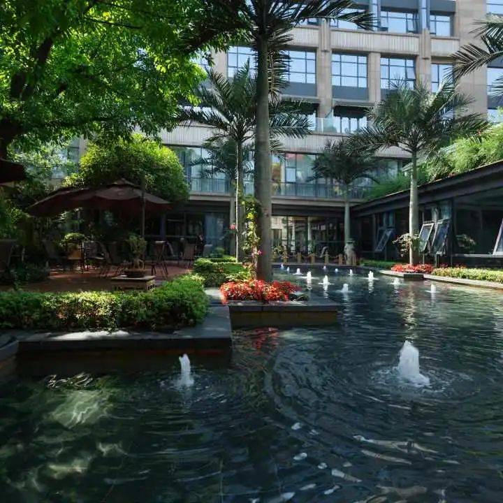 jiudian丨今日酒店推介—成都尊悦豪生酒店_高尔夫_设施_风格