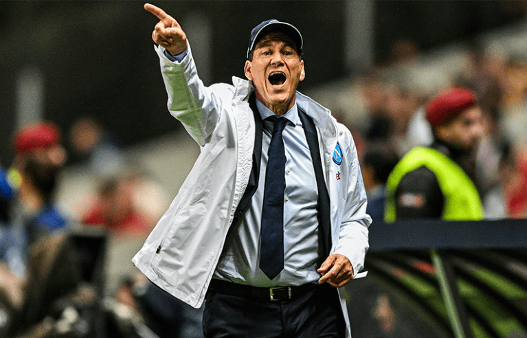 那不勒斯主教练鲁迪·加西亚对球队在冠军联赛中的首场胜利感到高兴