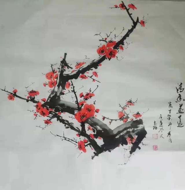 2023丹青翰墨喜迎国庆——爱国书画家张志强作品线上展播_先生_天水