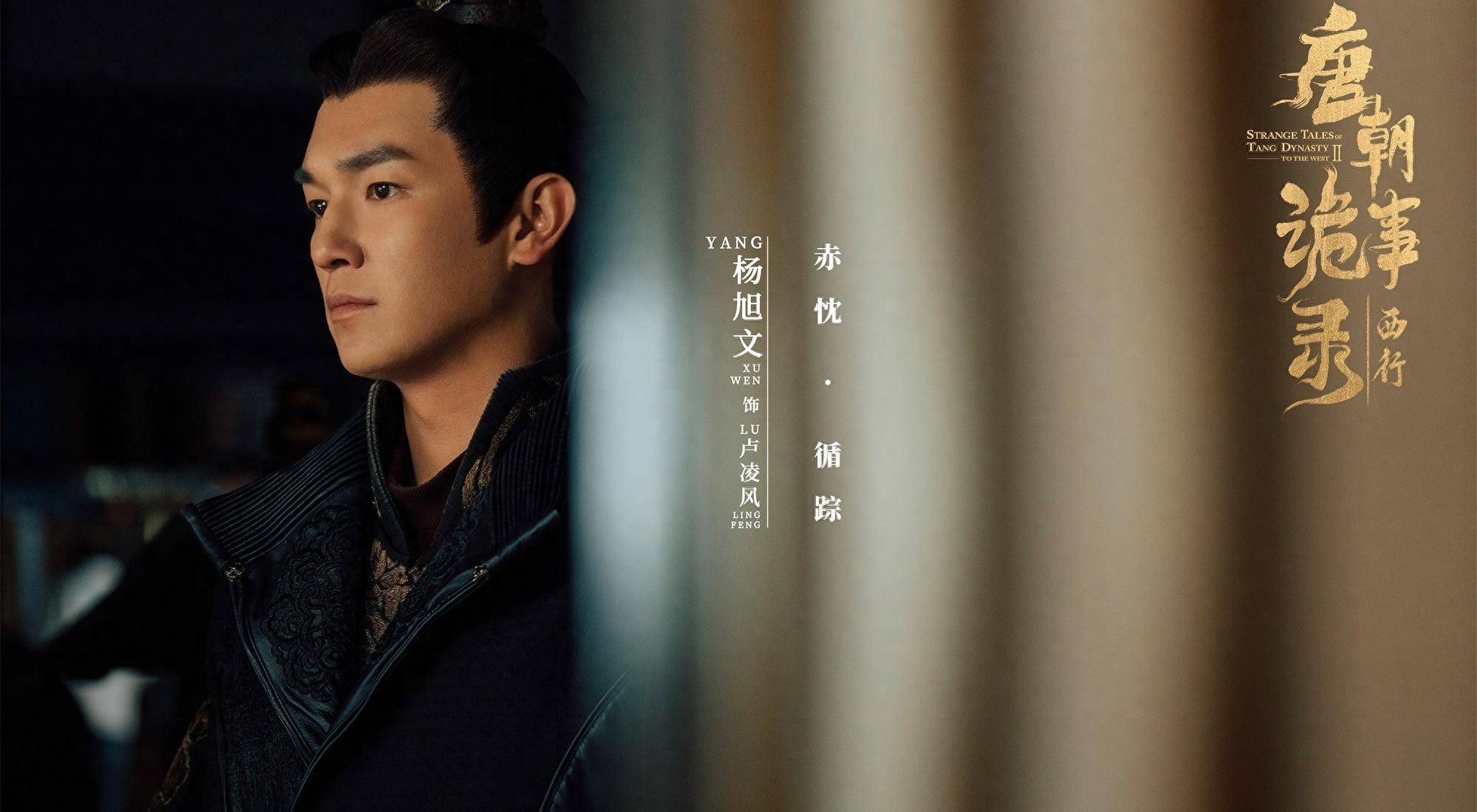 杨旭文饰演的是卢凌风,原是金吾卫中郎将,后跟随苏无名探案,武功高强