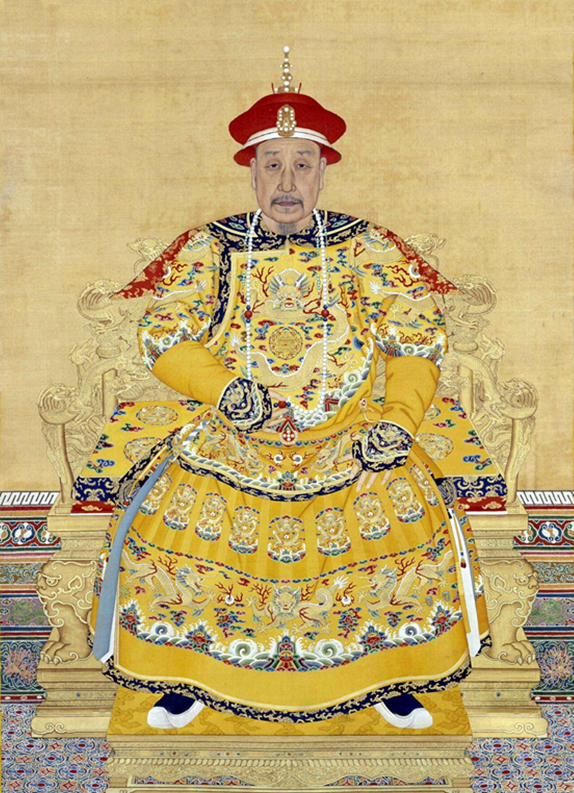 图丨画像据说乾隆皇帝与郎世宁一见如故,两人志同道合,经常聚在一起