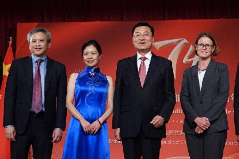 举行建国活动,谢锋说到一半,美方一个关键人物到场了_美国_台湾_事务