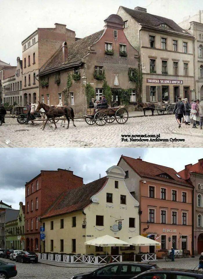 1916 vs. 现在——法国凡尔登战场.