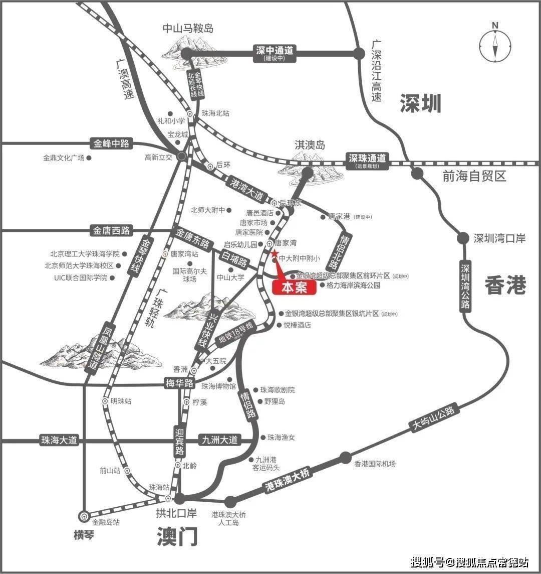 直通市区:港湾大道,情侣北路,兴业快线,金琴快线,无缝链接市区海上