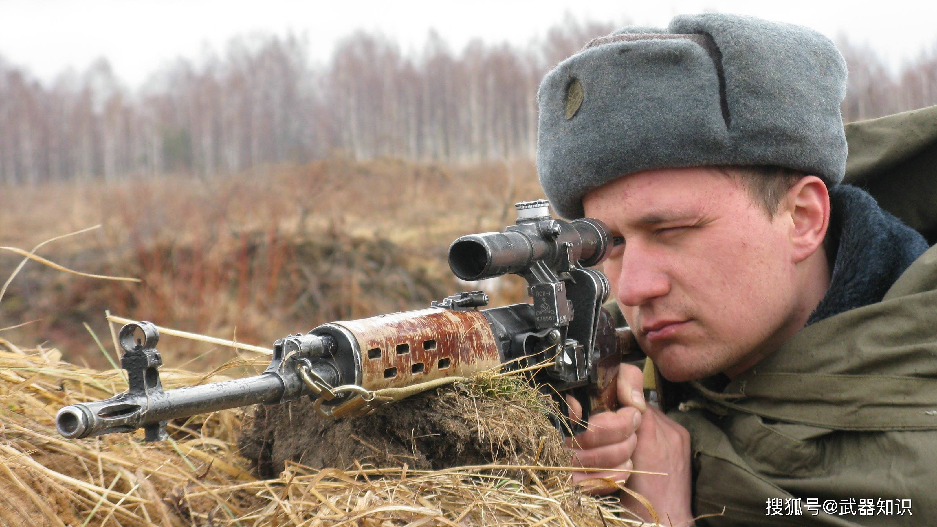 苏联SVDM型狙击步枪图片