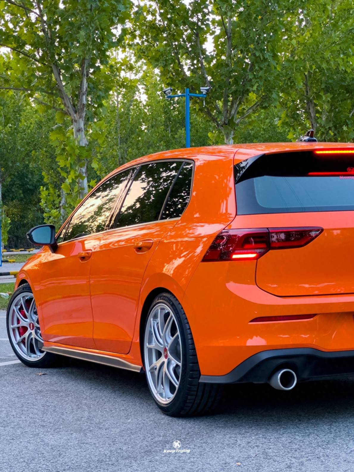 大众高尔夫mk8升级inspeed ts6街道刹车