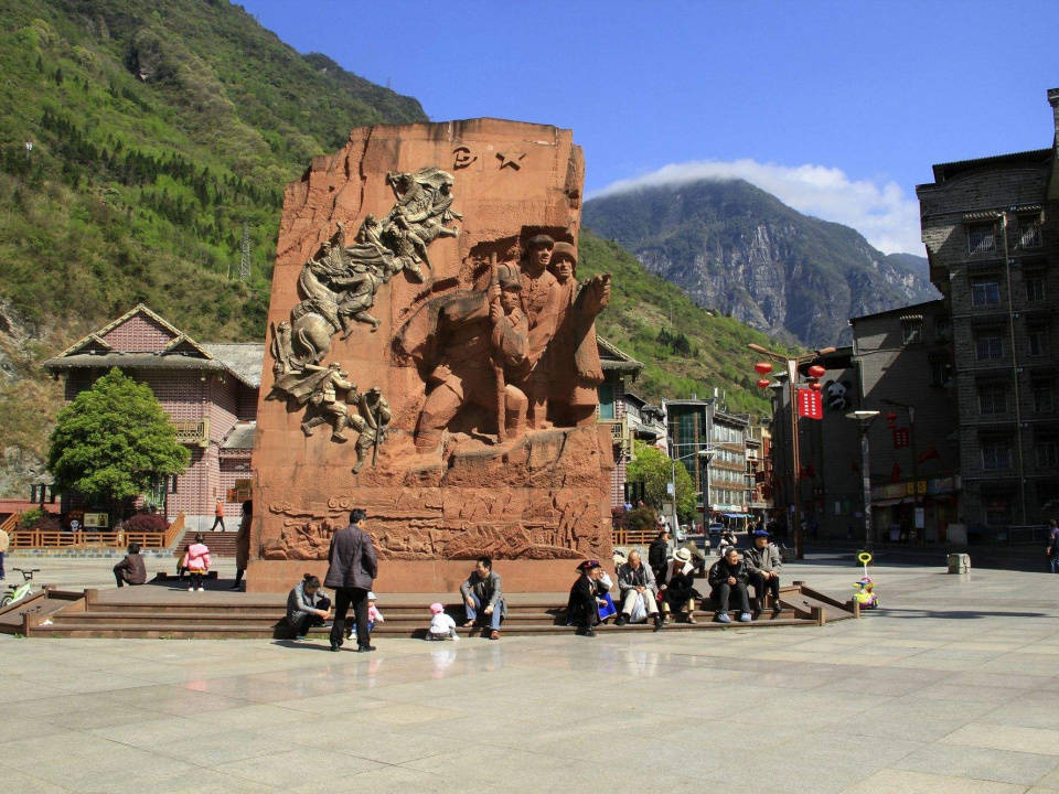 四川有座以熊猫命名的aaaa级古镇,充满浓郁的红色文化,不收门票