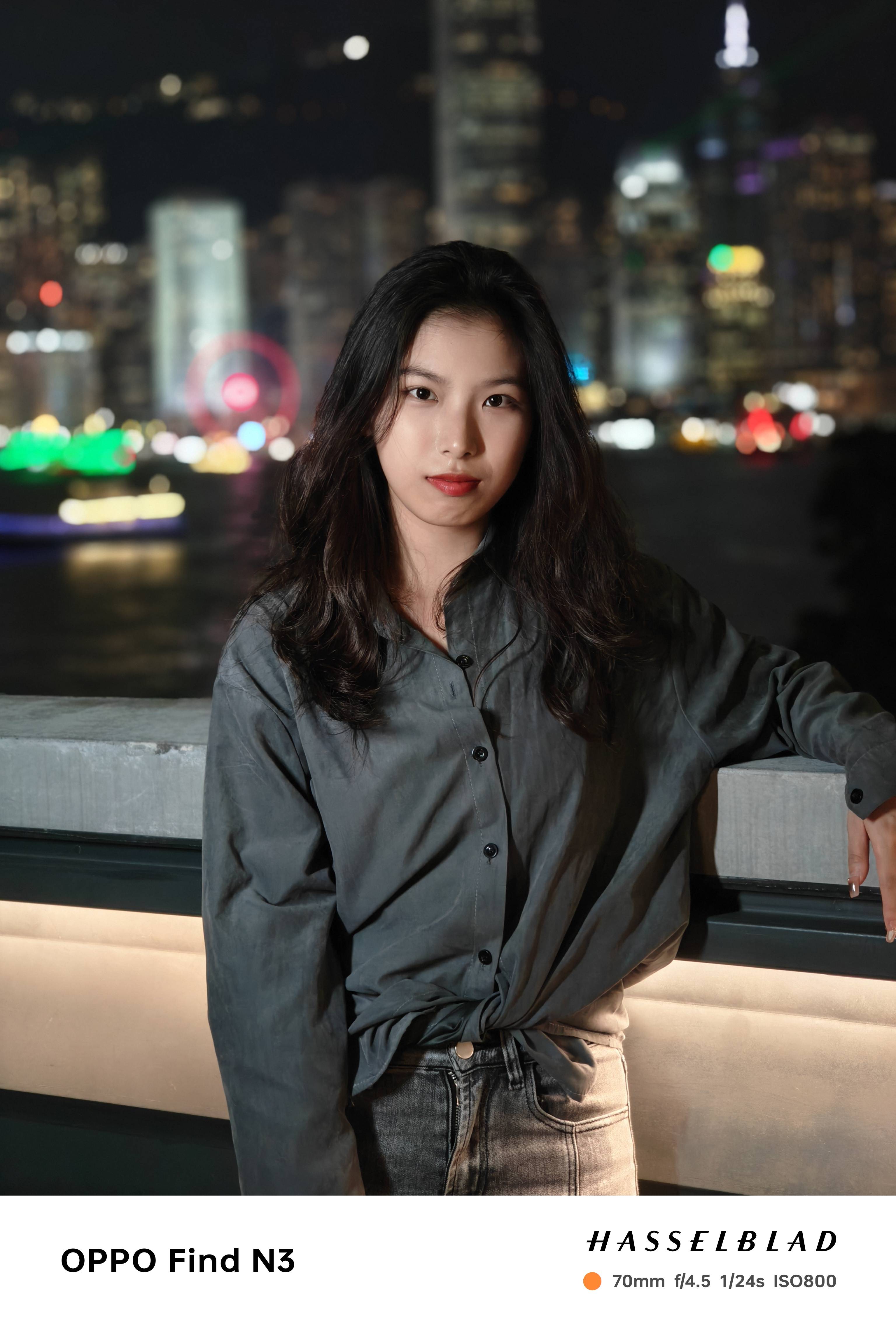 find n3实拍:折叠像素广角明暗都清,超光感潜望长焦拍人大片级_样张