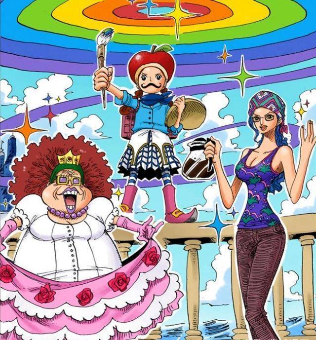 尾田公布战斗模式很奇葩的女海贼,会加入革命军_玛莉安_黄金周_miss