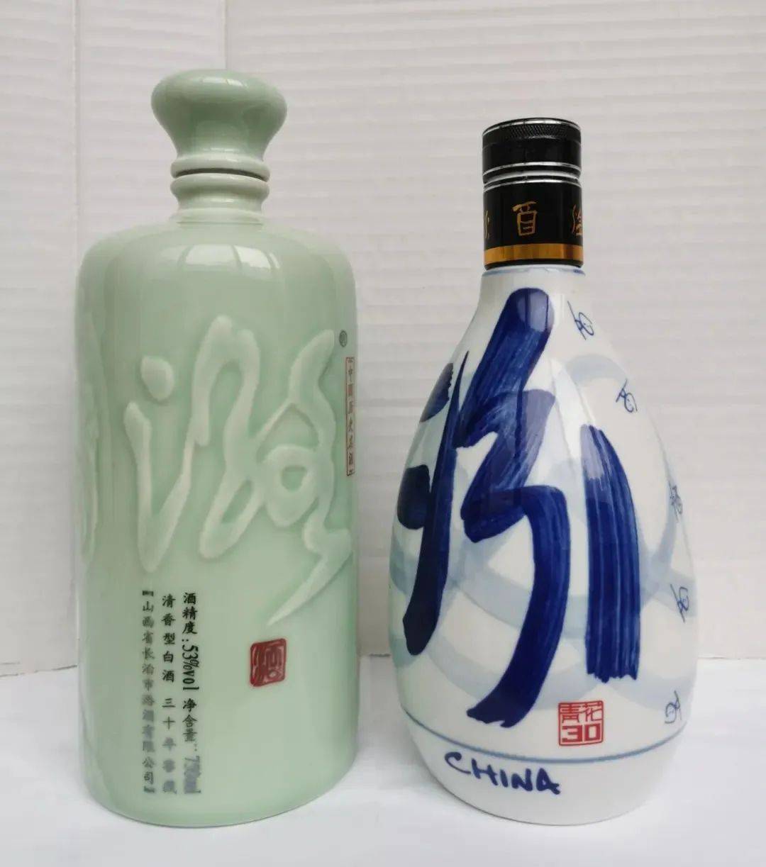 品酒笔记 || 当汾酒青花瓷30遭遇潞酒天青瓷30,会发生什么_香气_差异
