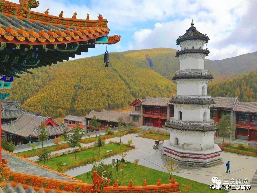 红墙掩映 香烟袅袅 梵音阵阵在五台山此外这里还有着茂盛的森林,草甸