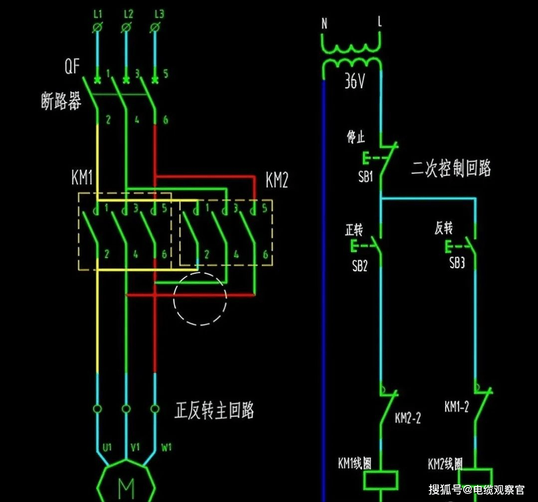 9线断火限位器接线图图片