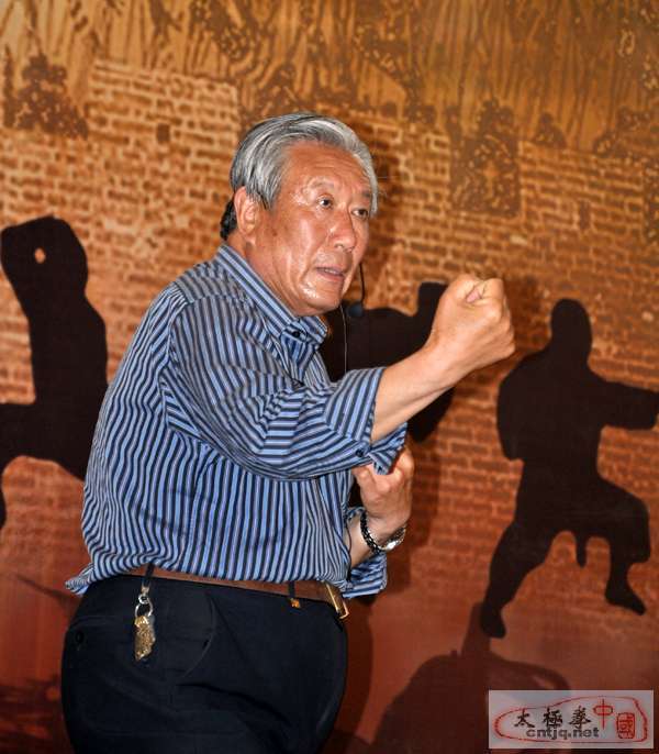 陈伯祥先生温县裁判员培训班授课掠影_太极拳_示范_小架