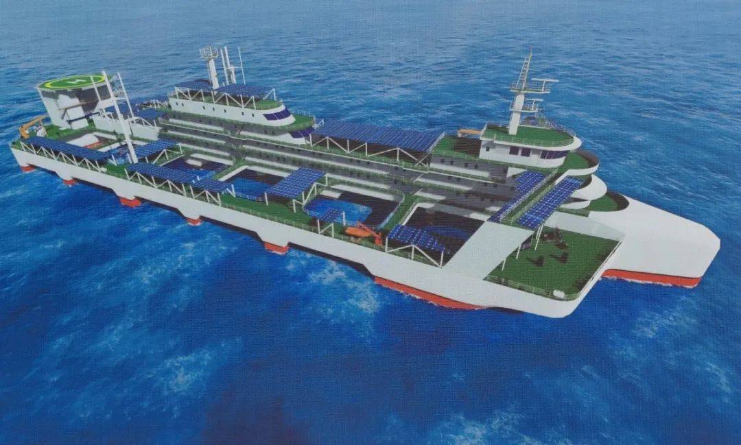 全球首艘!珠海开工建设游弋式水体自然交换型养殖工船