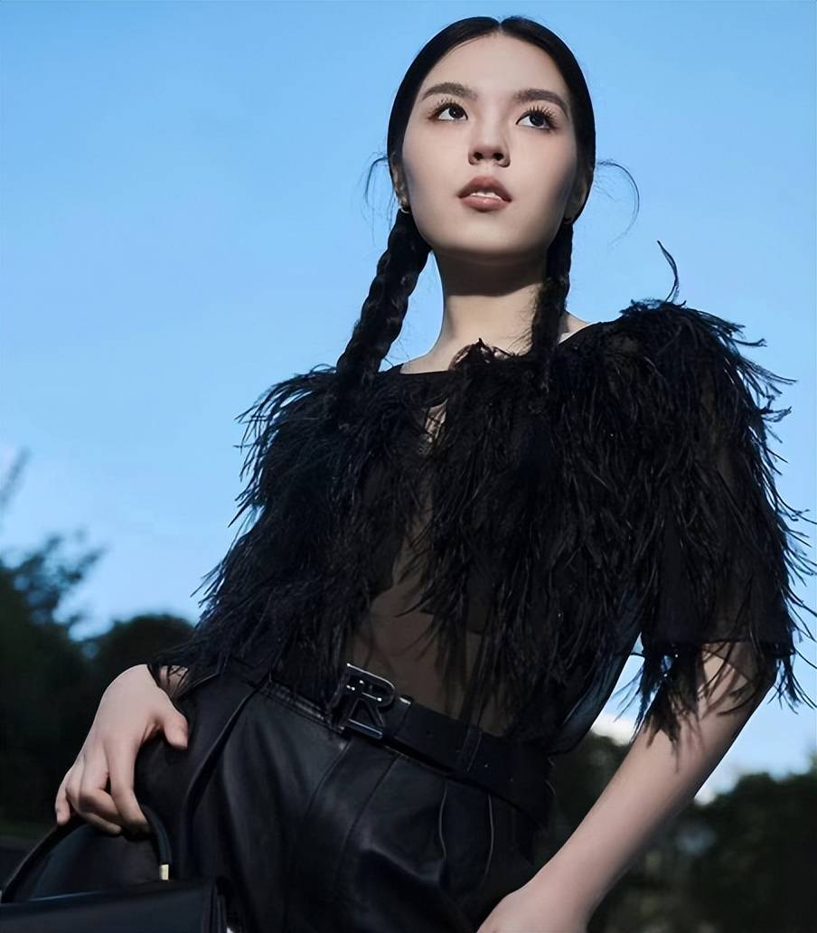 哈文:为爱女出道造势,大赞法图麦穿透视羽毛上衣宛如"黑孔雀"_侦探