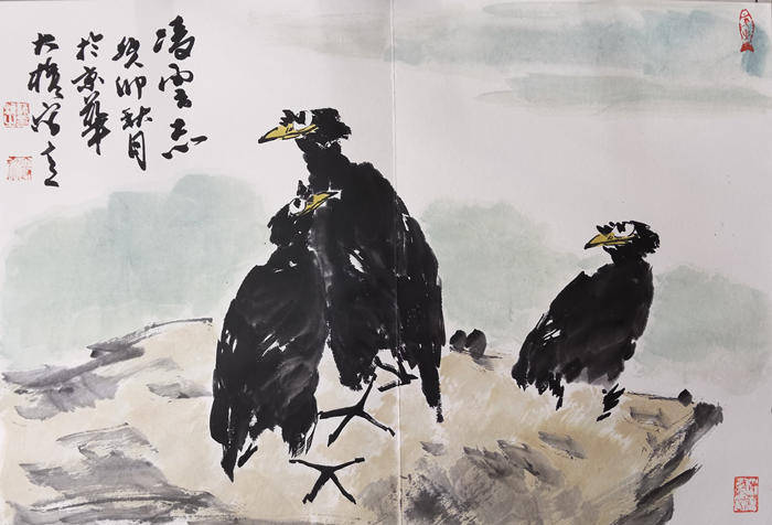 如何正确学习中国传统画——画家蒋旗_艺术_作品_意识