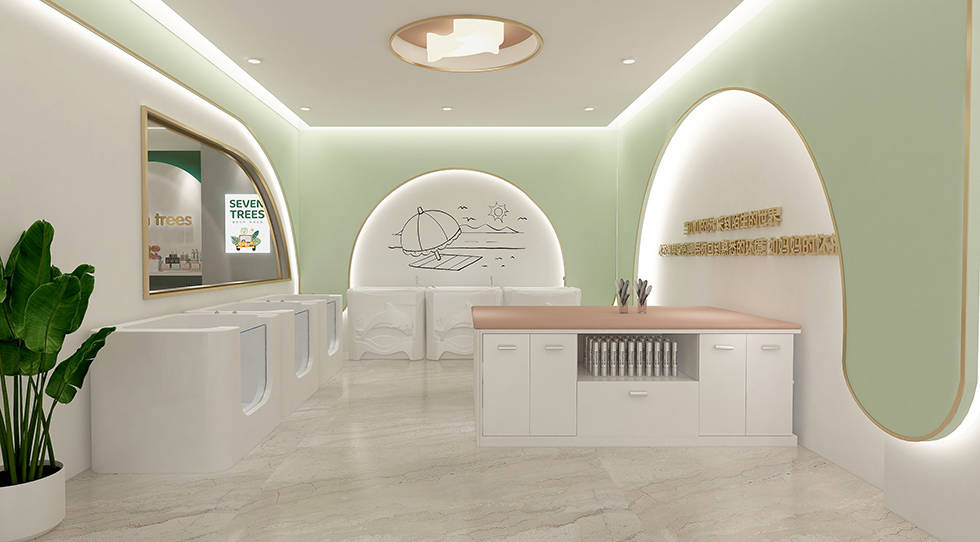 98万游泳馆  盟母婴卖场万5.