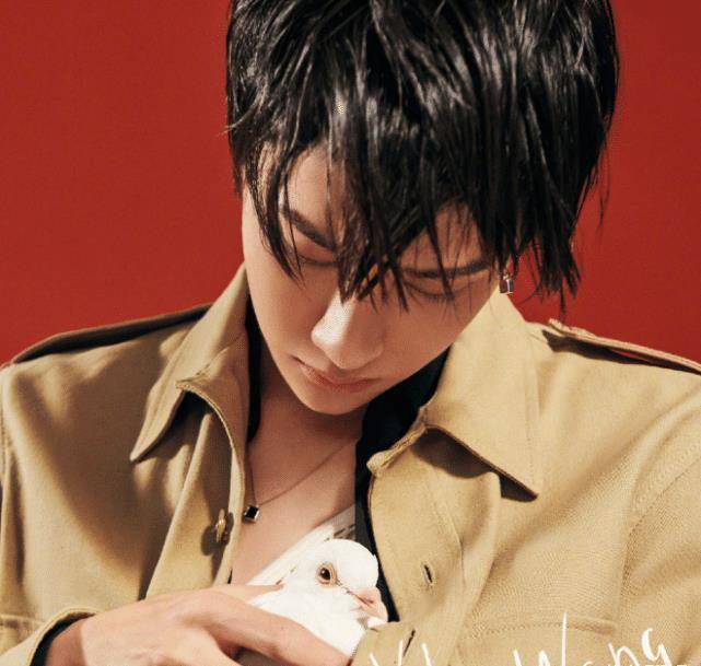 他是唯一一个,戴"珍珠耳环"化眼影,都不会"娘娘腔"的人_王一博_气质