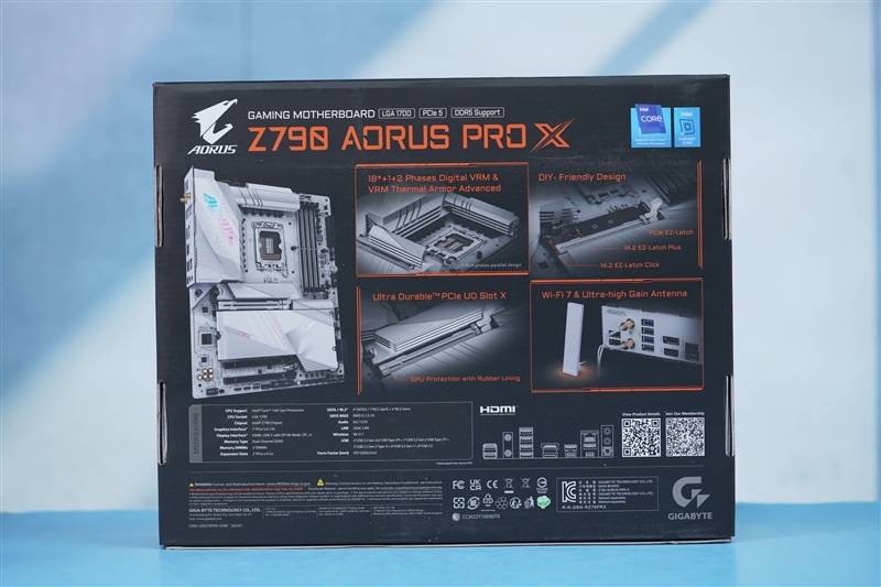 颜值性能兼修！技嘉冰雕X Z790 AORUS PRO X主板评测：稳压酷睿i9 仅有79℃(图4)