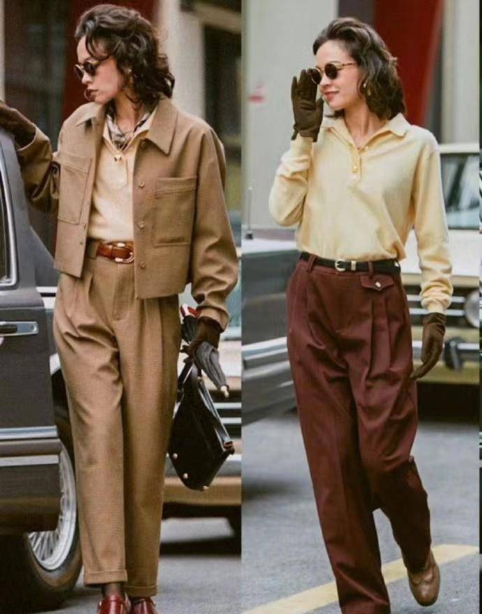 被"港式复古"风穿搭惊艳了!