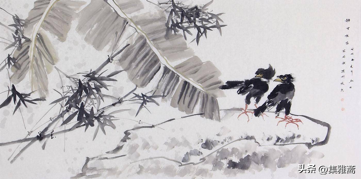 【集雅斋】70后潜力花鸟画家—— 官春英_作品_艺术_王天胜