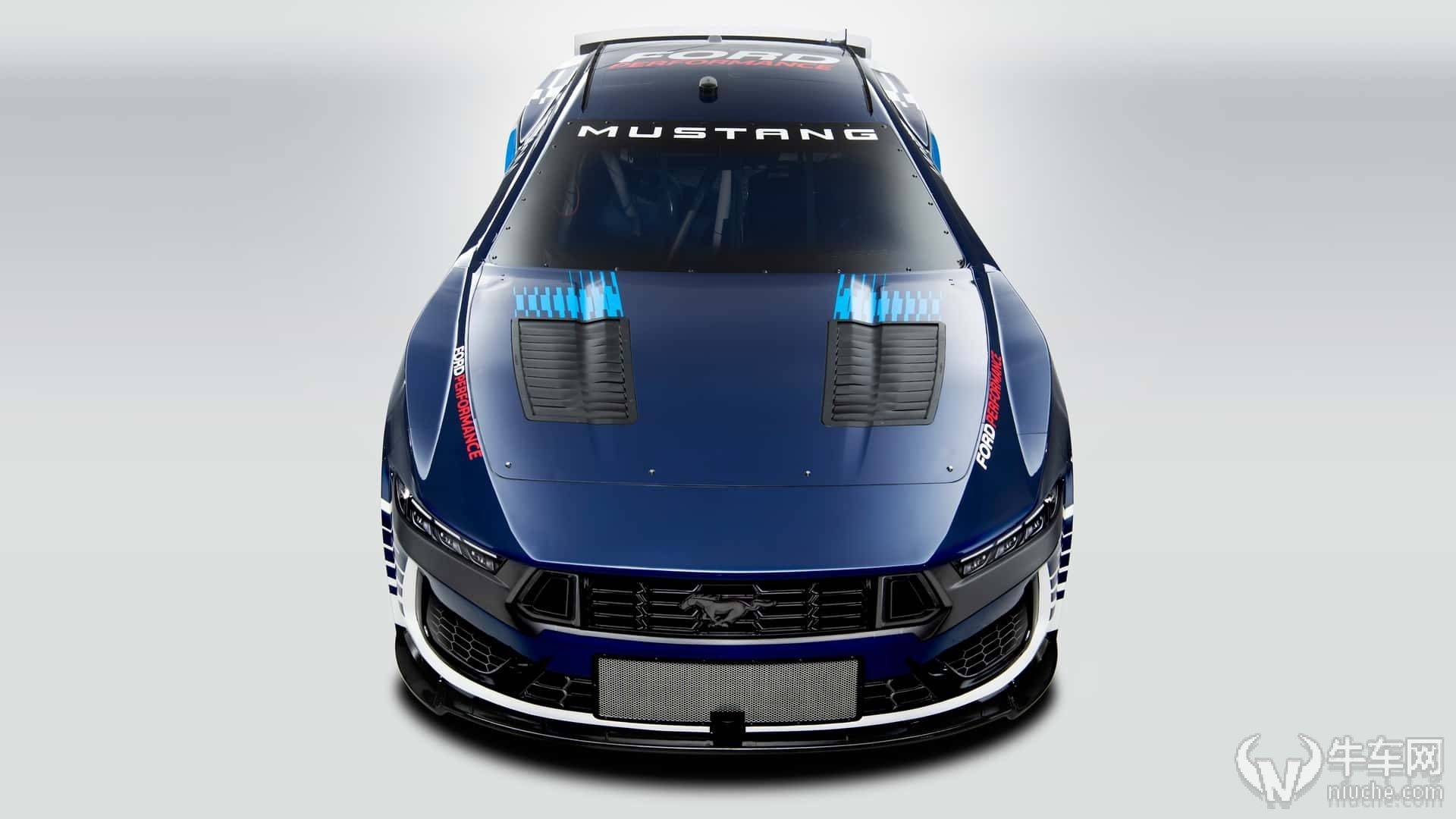 福特mustang新赛车 2024赛季nascar赛车_比赛_参赛_美国