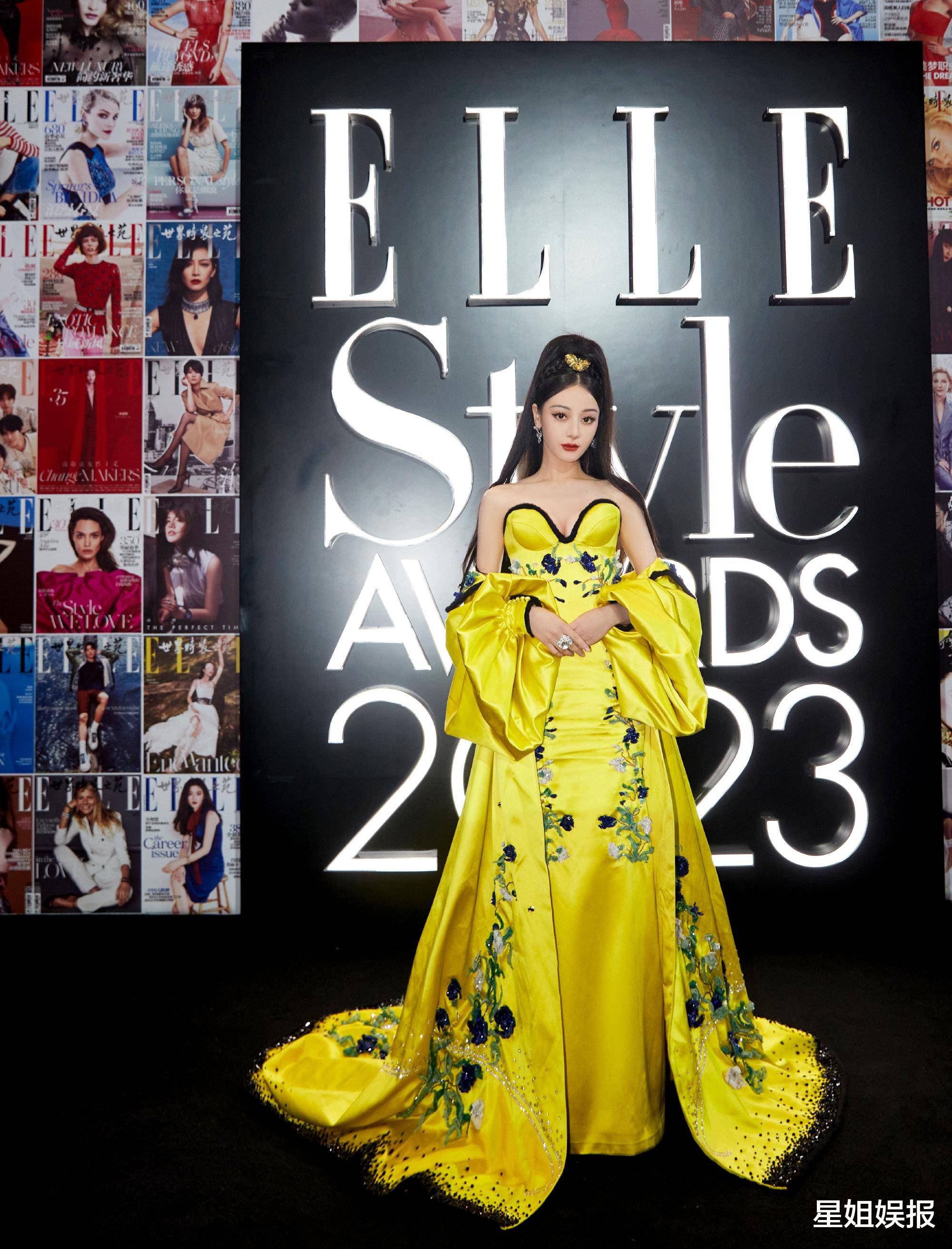 热巴红毯造型翻车!