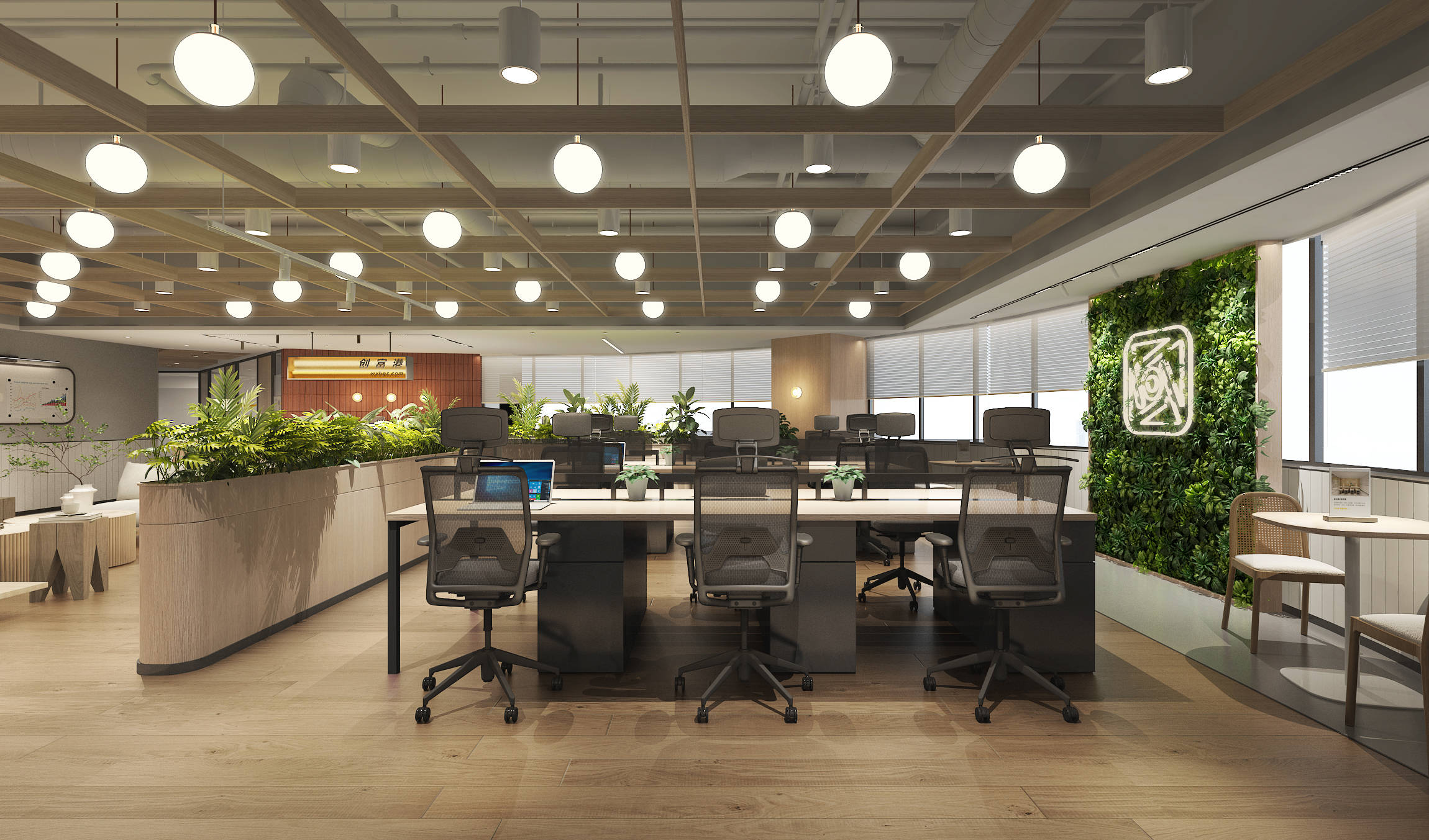 而且,你只需花一间办公室或一个开放办公位的钱,就能享有共享前台