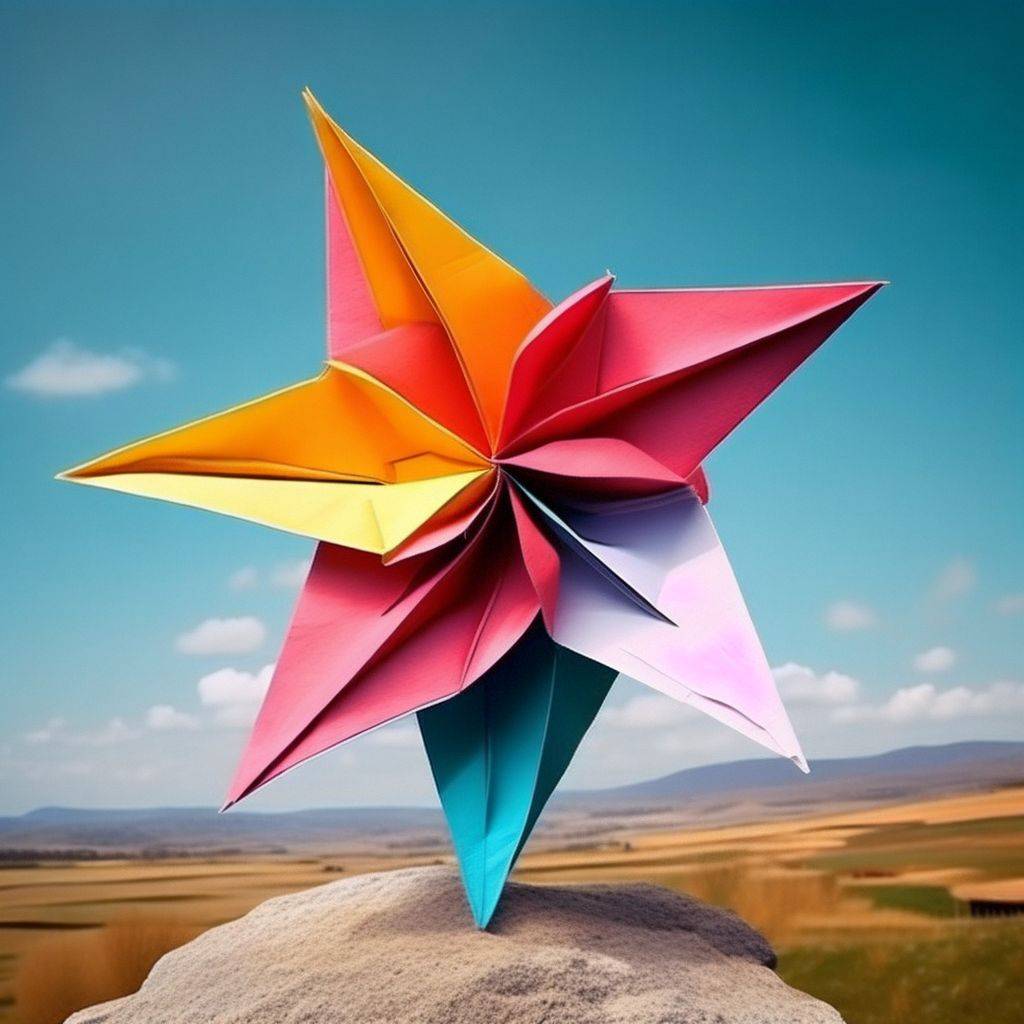 轻松折纸风车:打造色彩斑斓的小风景_步骤_纸张_生活