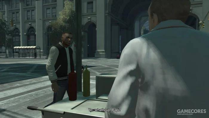 与gta4的大量深刻而信息量丰富的开场动画不同,风流托尼之歌并没有