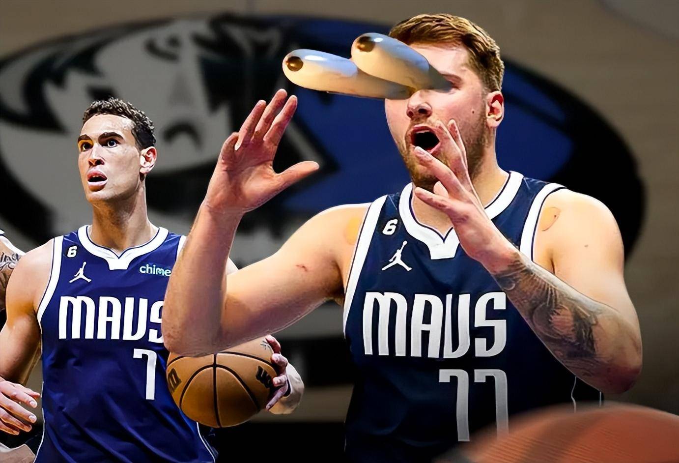 32岁身高2米08的鲍威尔本赛季场均17分钟得到6.3分3.