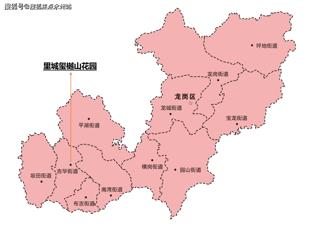 楼盘位置:深圳市龙岗区吉华街道·三联郊野公园·布李路西侧