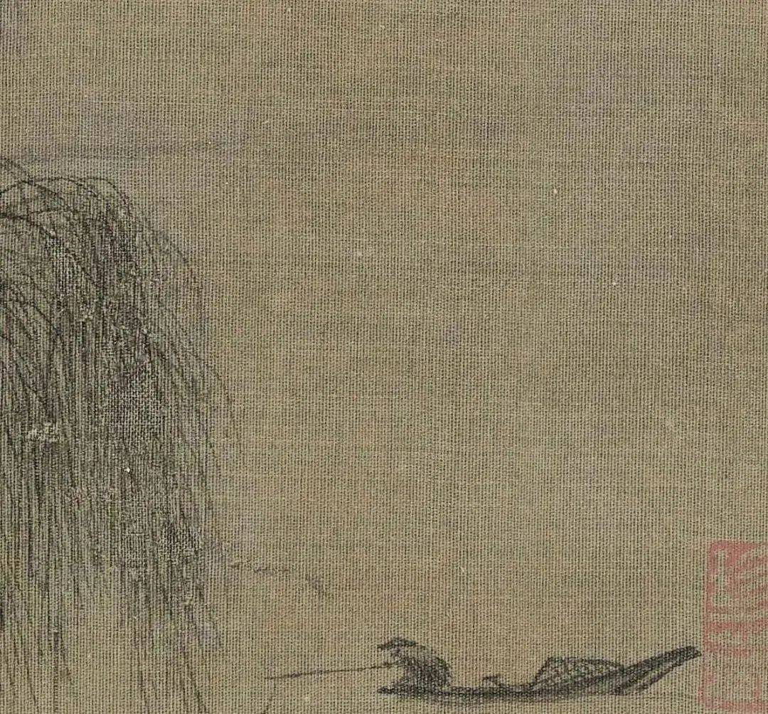 以善画"残山剩水"而独步画院的大师_马远_cmx_绢本
