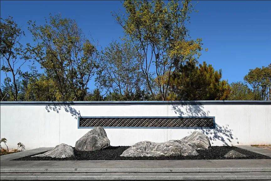 新中式景墙,塑造美丽庭院隐秘空间,营造中式圆满之蕴意_景观_元素